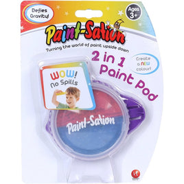 Paint-Sation 2-in-1 Paint Pod - Blue & Red