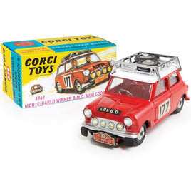 Corgi Model Club 339 - 1967 Monte Carlo Winner BMC Mini Cooper S