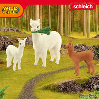 Schleich Wild Life Alpaca Set 42544